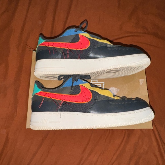 Nike Air Force one black history month 2020 size 11.5 - Picture 4 of 6